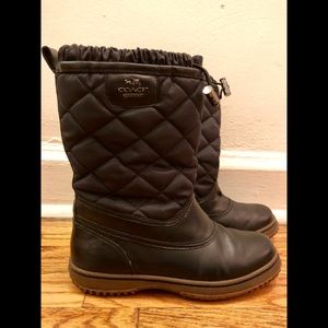 Coach Shoes - Coach cold weather boots Coach Shoes - Coach cold weather boots